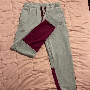 Partially worn gymshark joggers